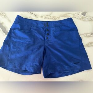 Sporto Blue Athletic Shorts Quick-Drying Elastic Waist